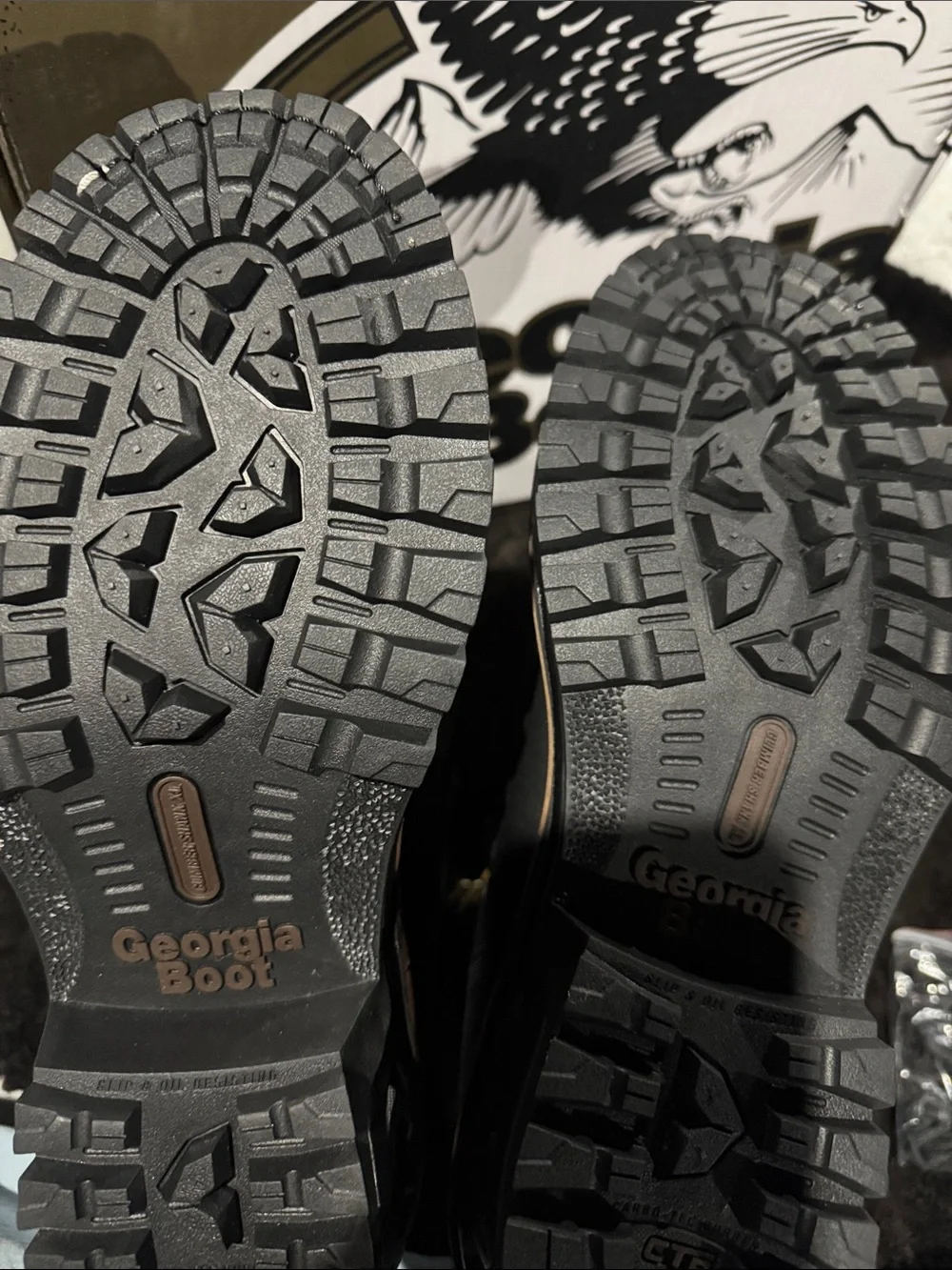 Georgia Boot construction laces abrasion